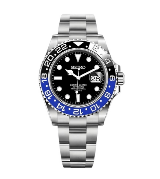 SEIKO MOD SUBMARINER BATMAN