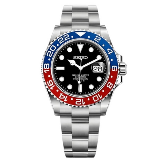 SEIKO MOD SUBMARINER PEPSI